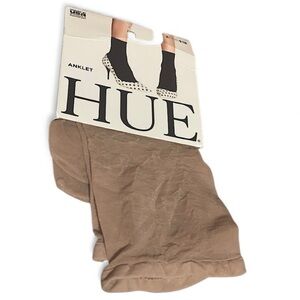 𝅺Hue	 Anklet Sheer Natural Sock